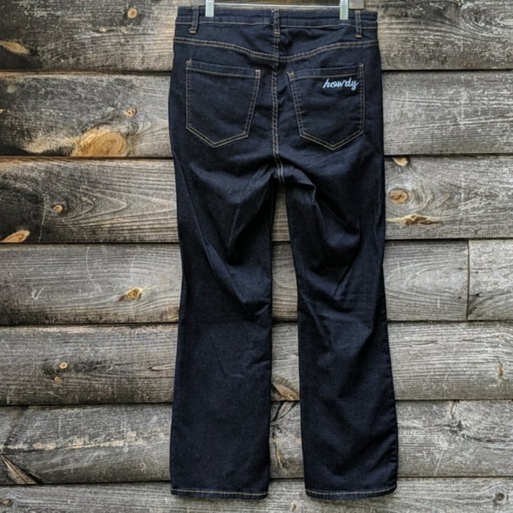 Draper James Eloquii Dark Wash Stretch Bootcut Jea